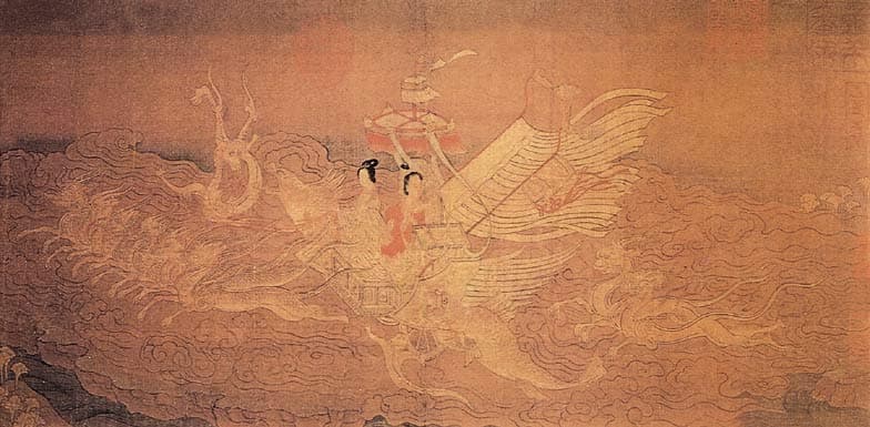 《洛神赋图》（宋人摹本），东晋顾恺之绘